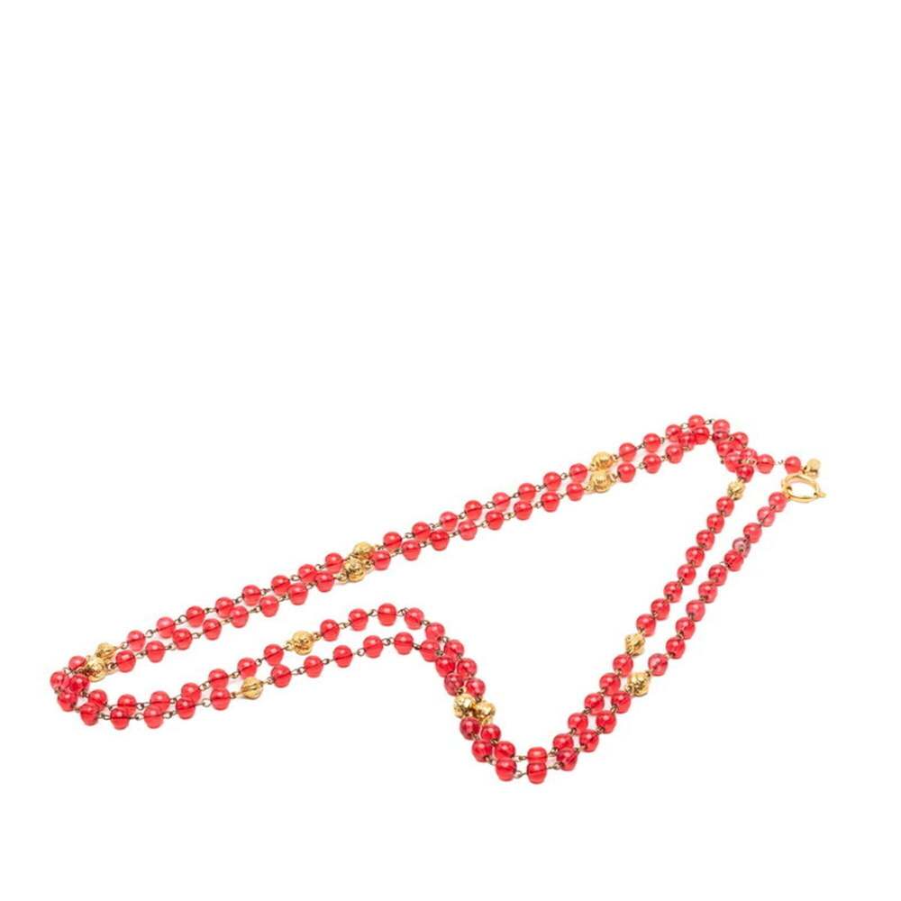 CHANEL Vintage Red Necklace - Picture 3 of 7